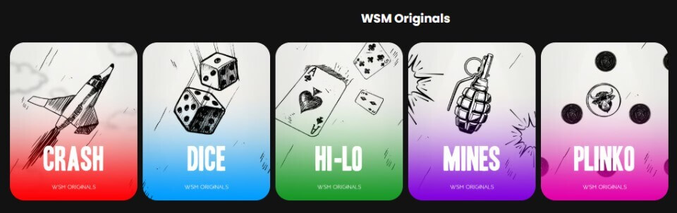 WSMカジノ|独占ゲーム