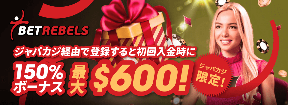 ベットレベルズ|限定入金ボーナス