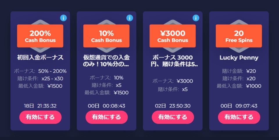 ラーメンベット|入金不要ボーナス